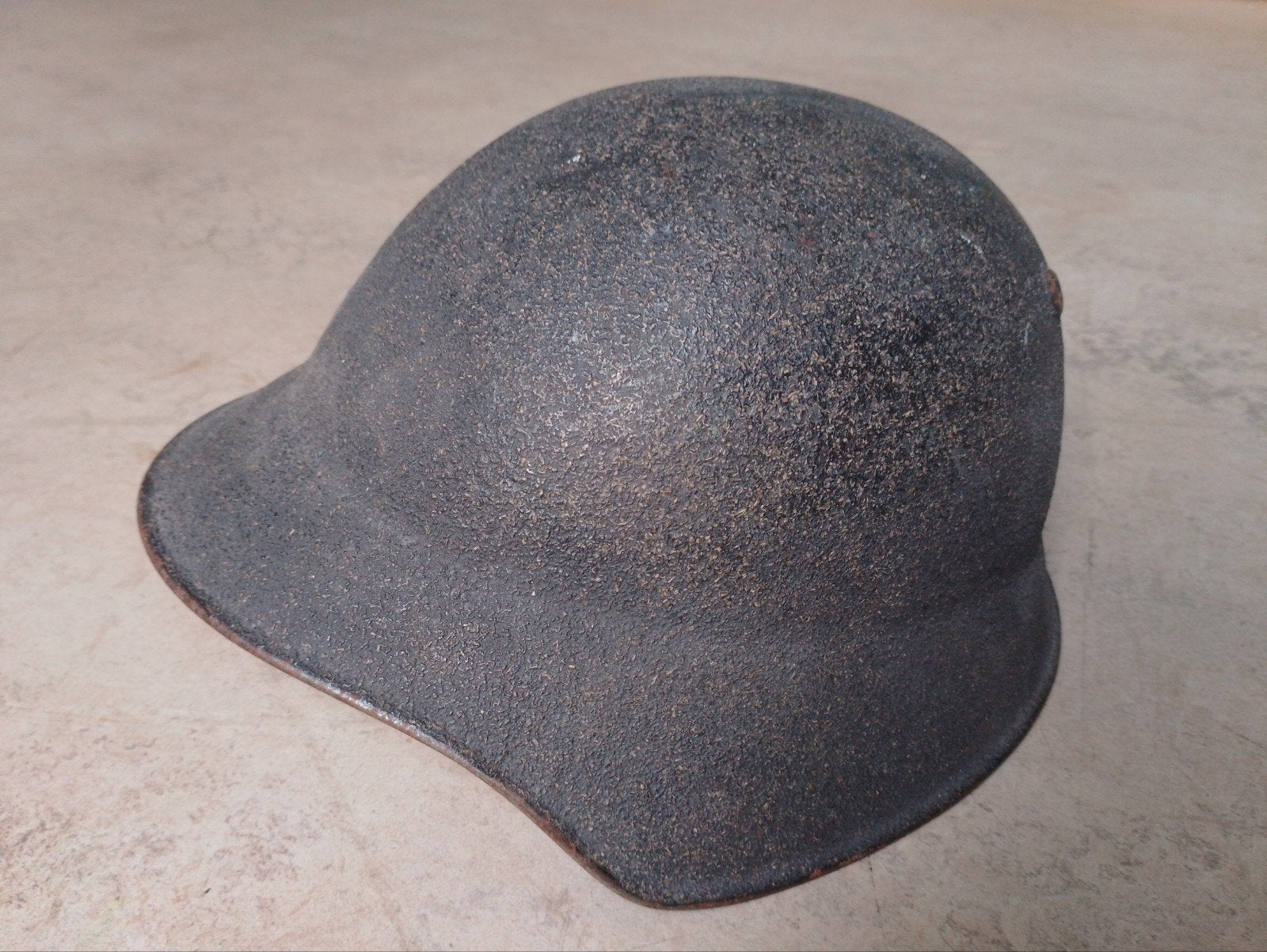 legerhelm, Ophalen