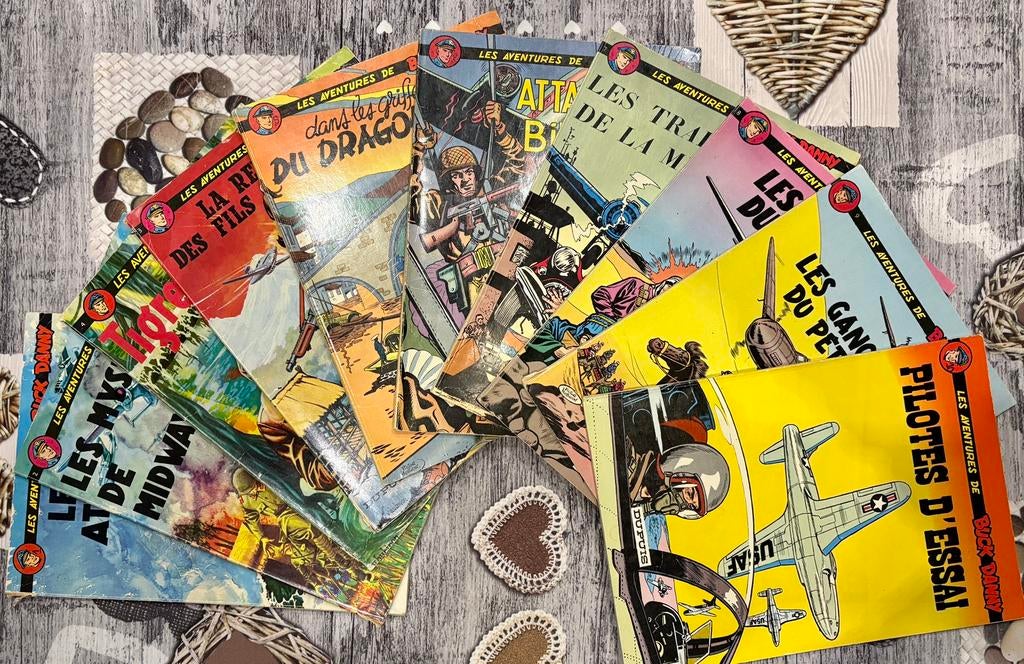 Collection Buck Danny 40 tomes datant des annés 70, Boeken, Stripverhalen, Gelezen, Complete serie of reeks, Ophalen