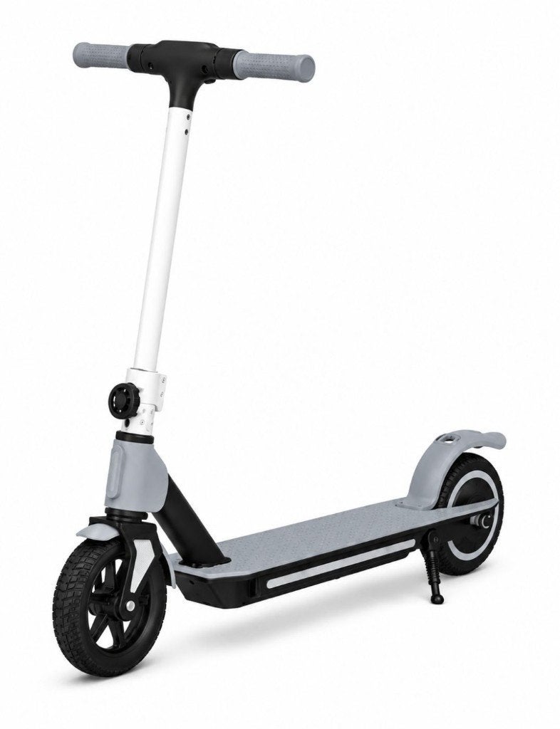 Elektrische Kinderstep Grijs 15 km/u, 20 km Bereik & LED, Ophalen of Verzenden, Nieuw