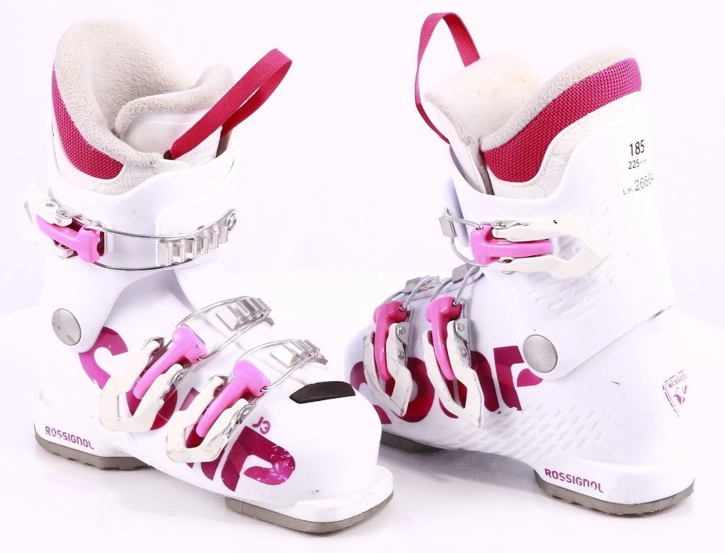 29; 31; 32; 33; 34 EU kinderskischoenen ROSSIGNOL COMP J3, Gebruikt, Verzenden, Rossignol, Schoenen