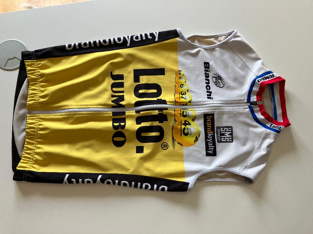 Lotto UCI Wordtour Bianchi koerstrui naam Maarten Wijnants, Fietsen en Brommers, Fietsaccessoires | Fietskleding, Ophalen of Verzenden