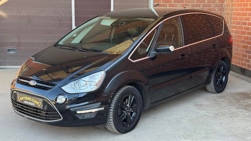 Ford S-Max 2.0TDCI TITANIUM+Full Option Prête à Immatriculer, Autos, Ford, Cuir, Euro 5, Entreprise, Noir