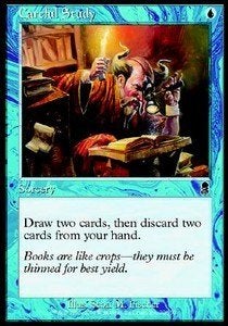 Careful Study - ODY - MTG - PL, Hobby en Vrije tijd, Verzamelkaartspellen | Magic the Gathering, Ophalen of Verzenden