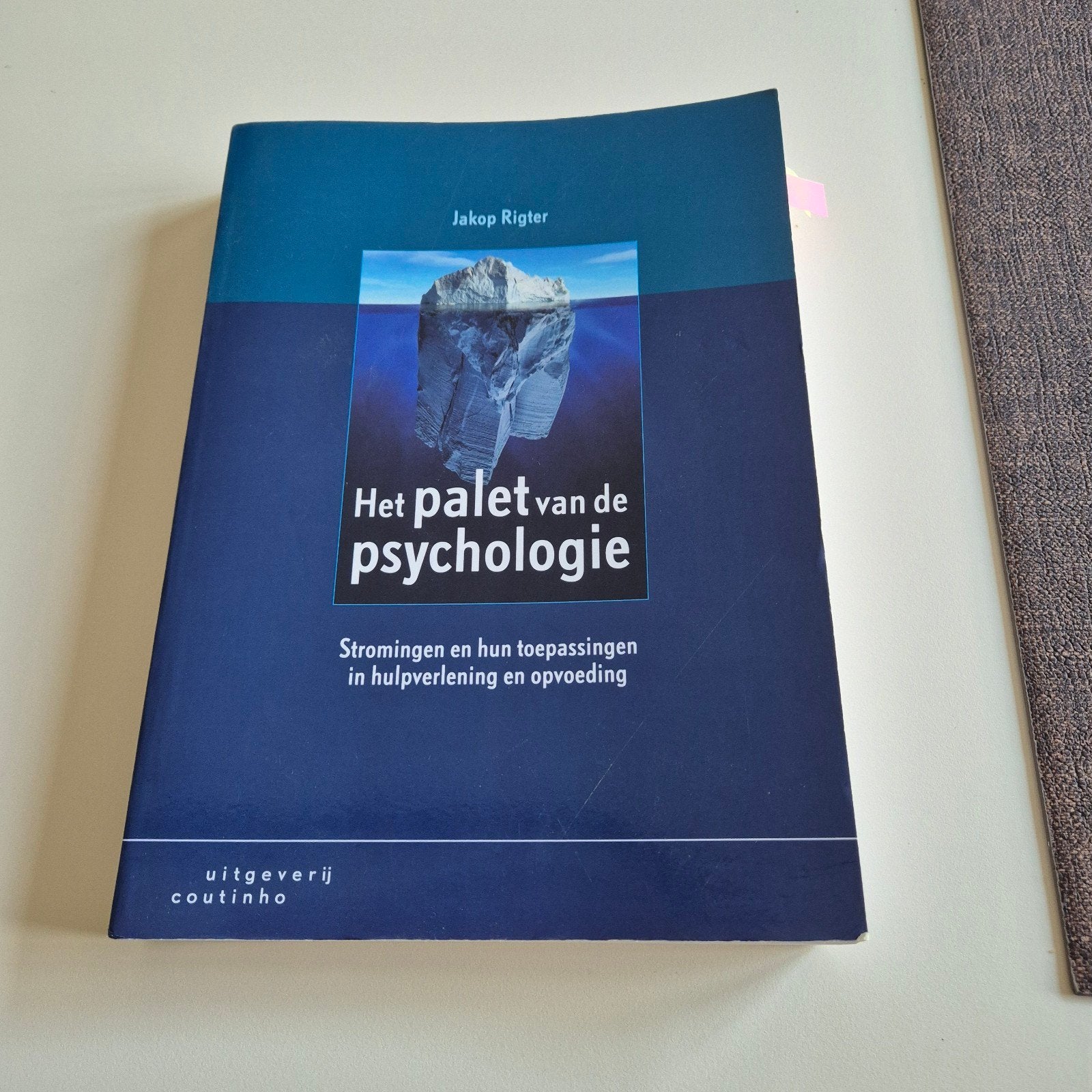 Jakop Rigter - Het palet van de psychologie, Ophalen of Verzenden, Cognitieve psychologie, Jakop Rigter