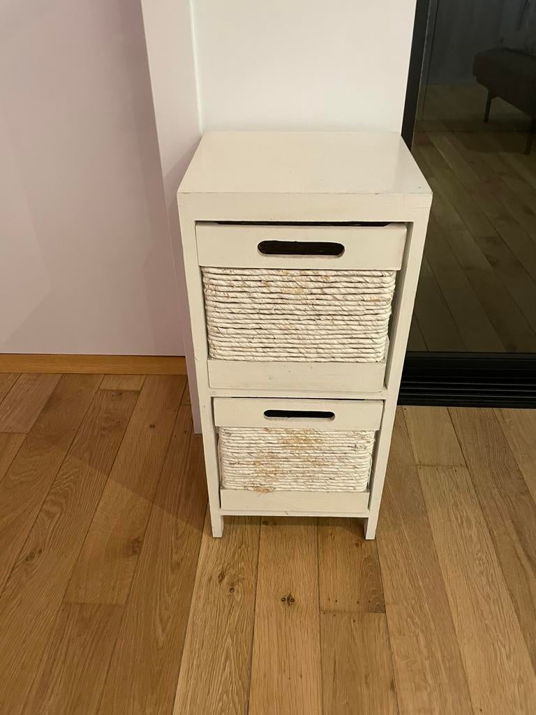 Shabby chic wit kastje, Huis en Inrichting, Ophalen, Gebruikt