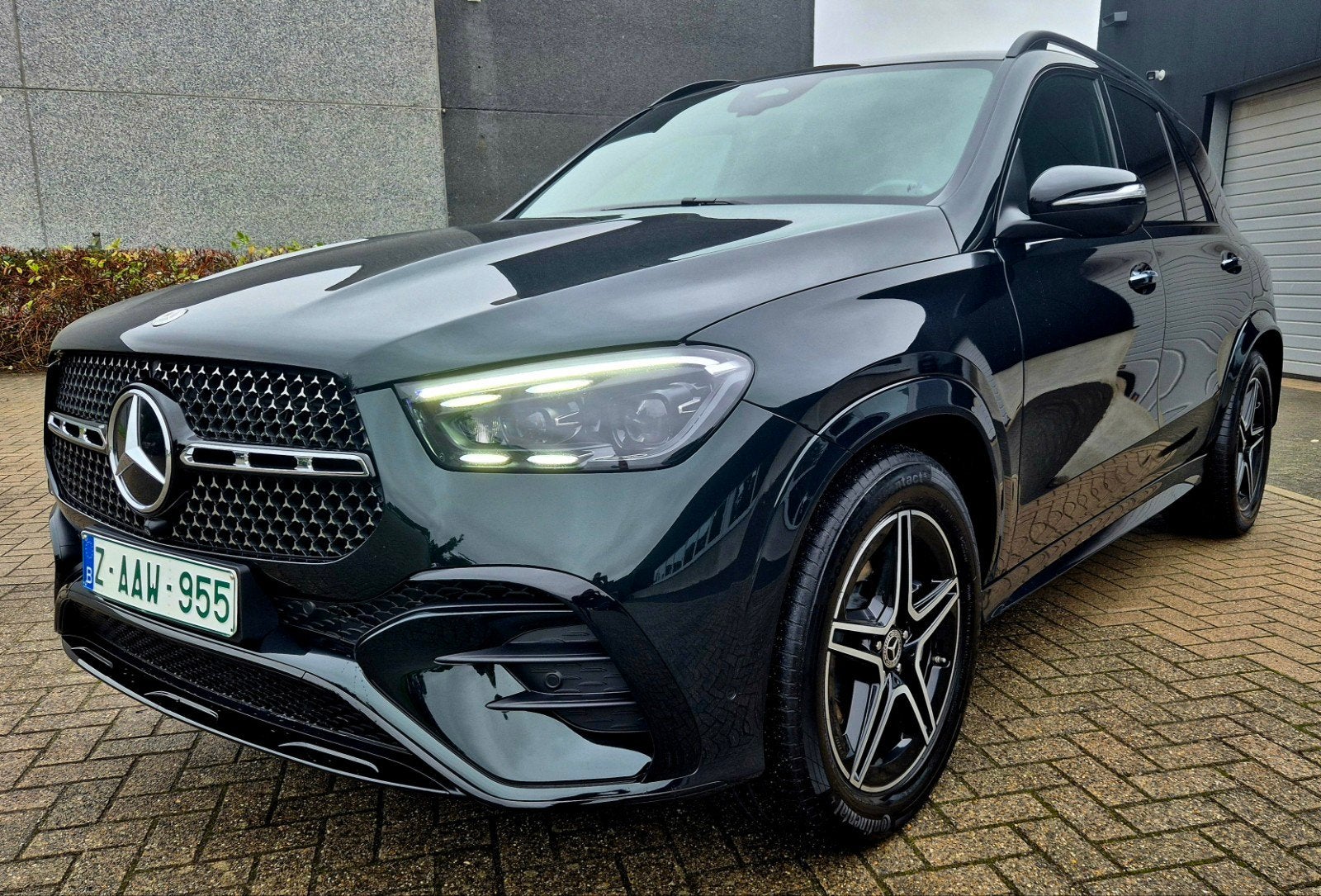 Mercedes GLE 350 de Face-Lift..AMG Pack., Euro 6, Entreprise, Vert, Entretenue par le concessionnaire