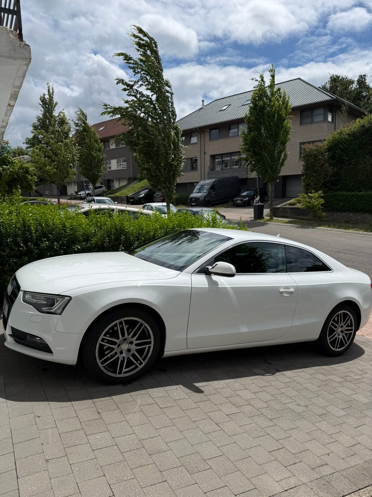 Audi A5 Coupé 1.8Tfsi, Auto's, Audi, Zwart, 4 cilinders, Wit, Particulier