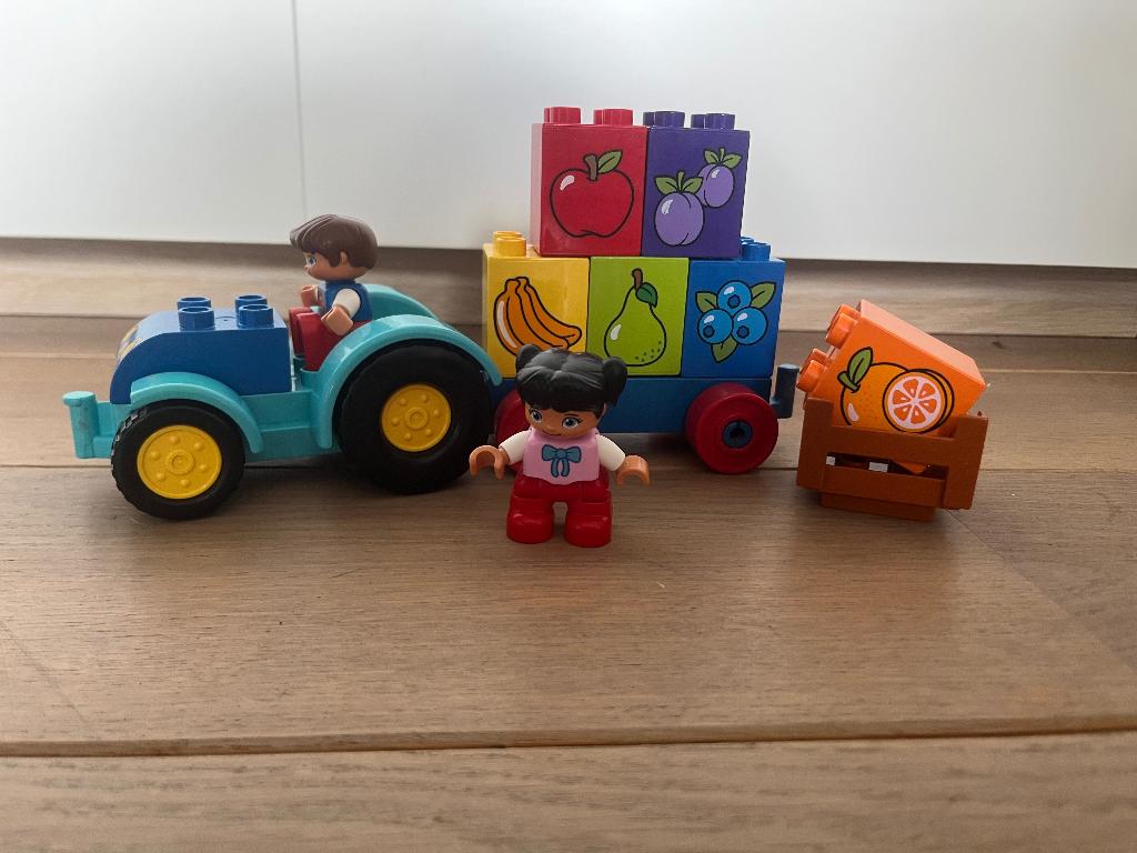 Lego duplo - mijn eerste tractor, Kinderen en Baby's, Speelgoed | Duplo en Lego, Ophalen, Zo goed als nieuw, Compleet, Duplo