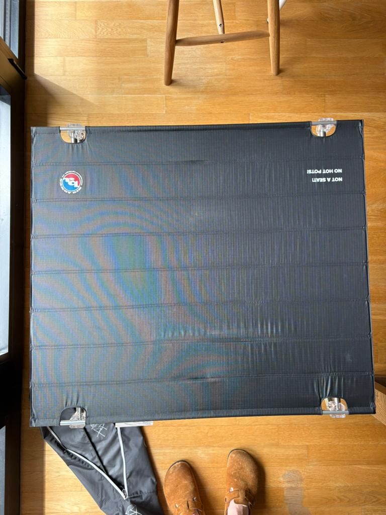 Campingtafel - grote agnes - soul kitchen, Caravans en Kamperen, Kampeeraccessoires, Ophalen of Verzenden, Zo goed als nieuw