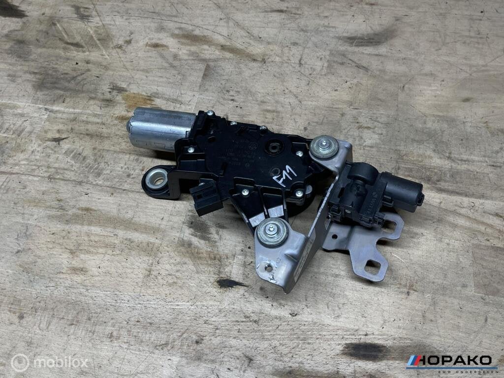 Achterruitenwissermotor achter BMW F11 5 serie 7213233, Auto-onderdelen, Gebruikt, Einsteinlaan 5 rijswijk, Bmw, Ophalen of Verzenden