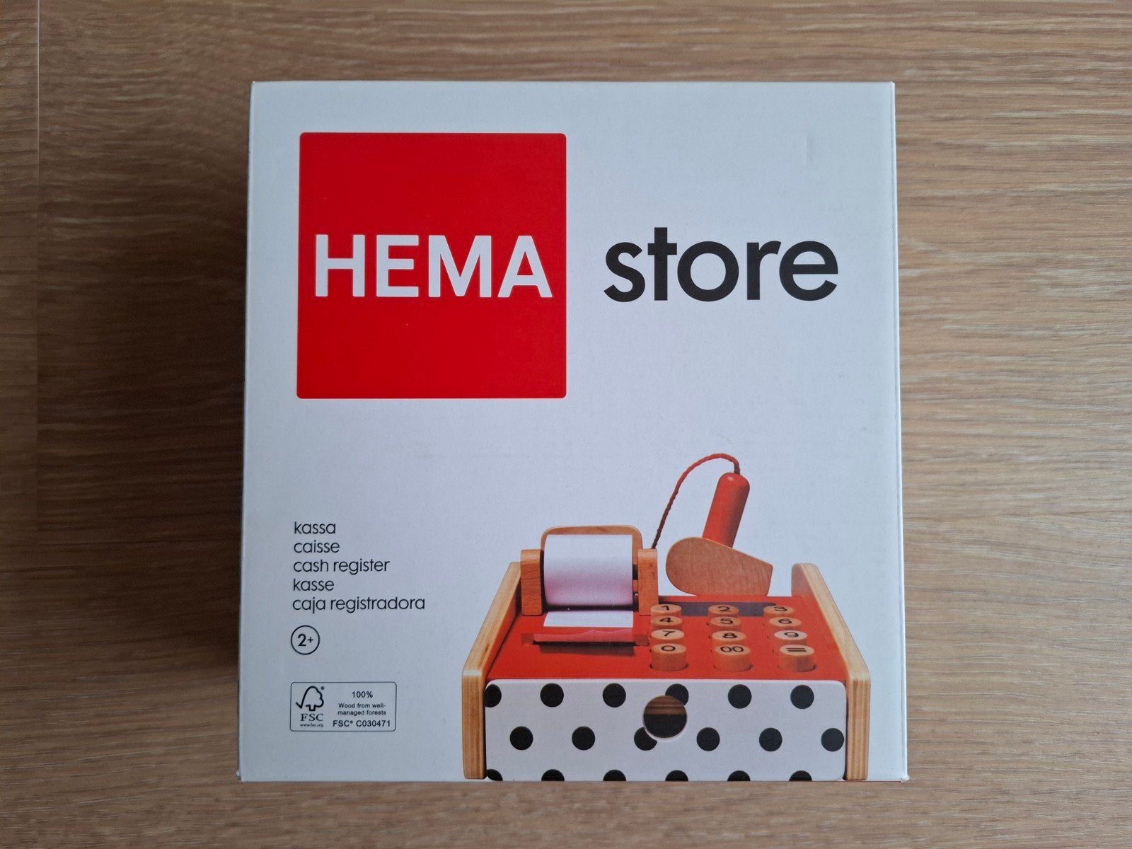 Houten kassa, Kinderen en Baby's, Ophalen, Gebruikt