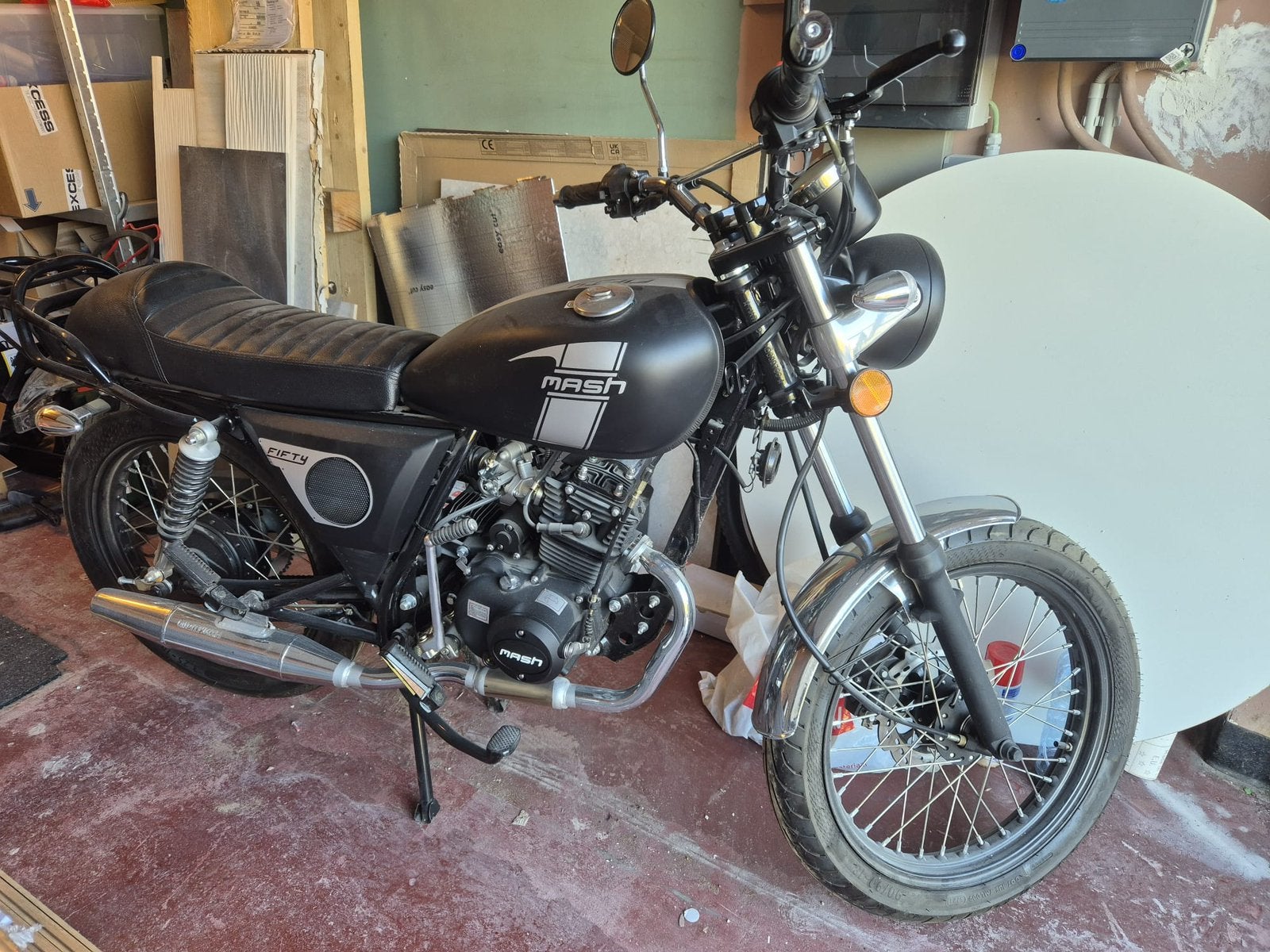 Mash 50cc - 298km, Ophalen, Zo goed als nieuw