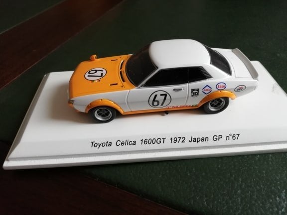 Miniatuurauto Toyota Celica 1600 GT, Hobby en Vrije tijd, Modelauto's | 1:43, Ophalen of Verzenden, Nieuw, Auto