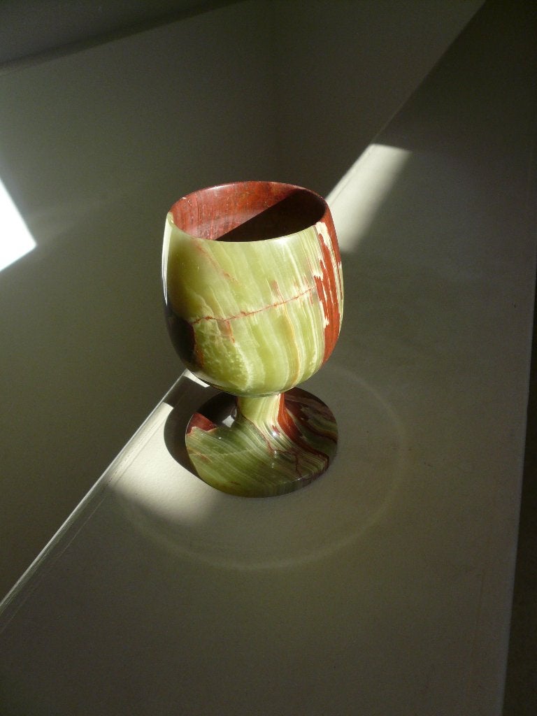 Marmeren wijnglas, Antiek en Kunst, Ophalen