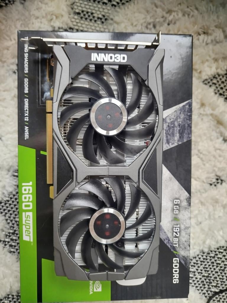 Inno3D GeForce GTX 1660 Super Twin X2 - Defect (Artif, Computers en Software, Ophalen of Verzenden, GDDR6
