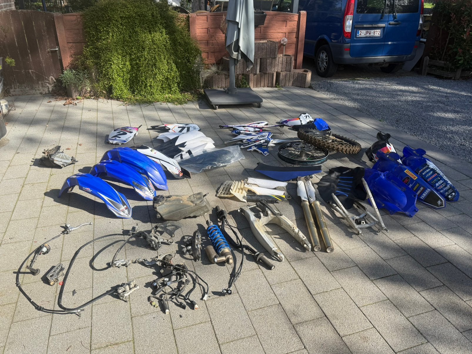 Pièces pour Yamaha YZF 250 2014-2018, Enlèvement ou Envoi, Utilisé