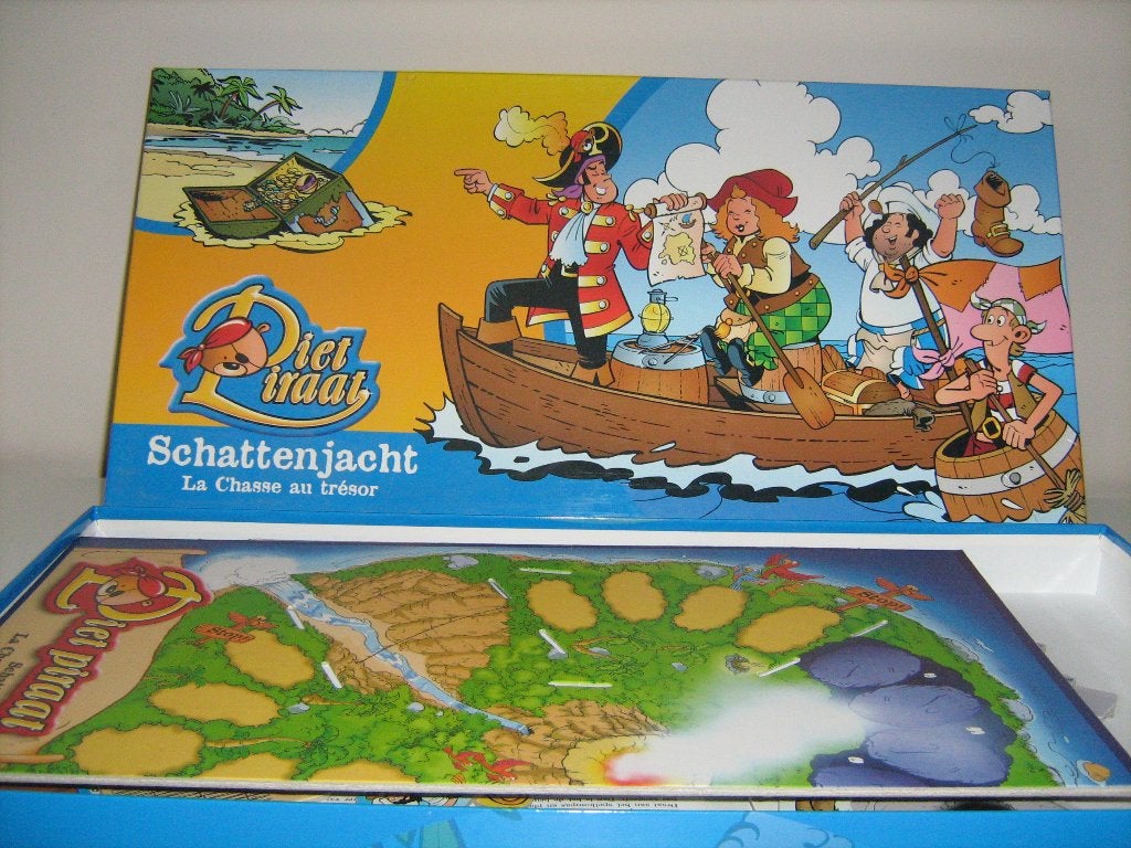Piet Piraat Schattenjacht, Ophalen