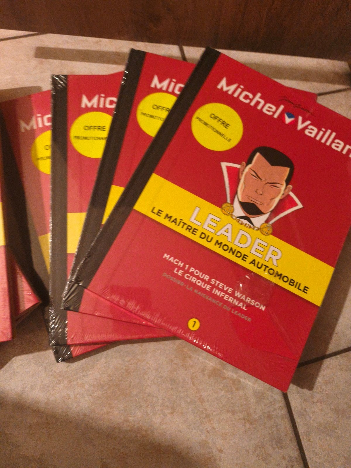 Collection de BD Michel Vaillant, Boeken, Ophalen