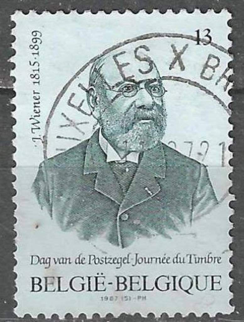 Belgie 1987 - Yvert/OBP 2248 - Dag van de Postzegel (ST), Verzenden, Gestempeld, Gestempeld