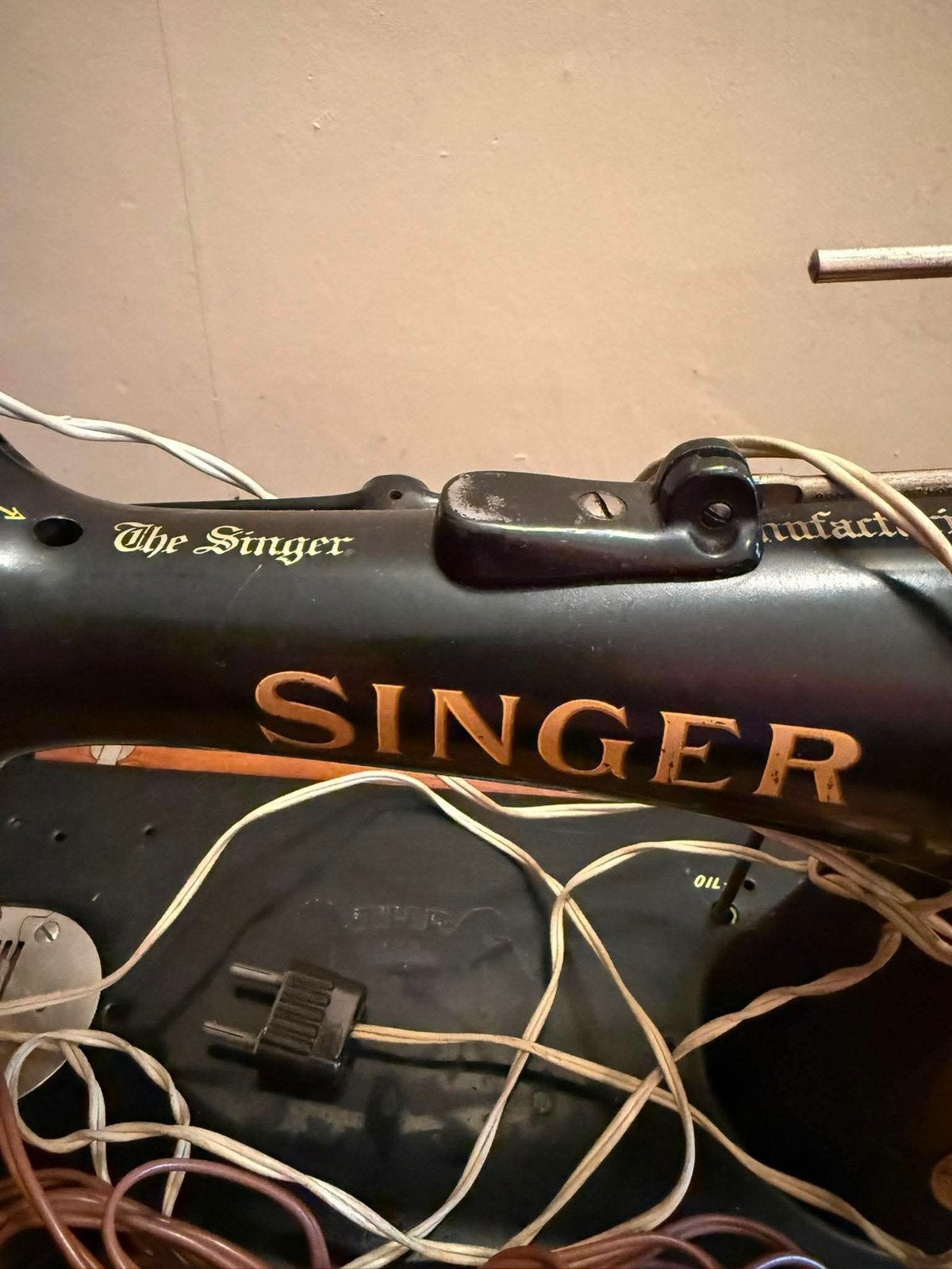 Vintage Singer naaimachine, Ophalen, Zo goed als nieuw