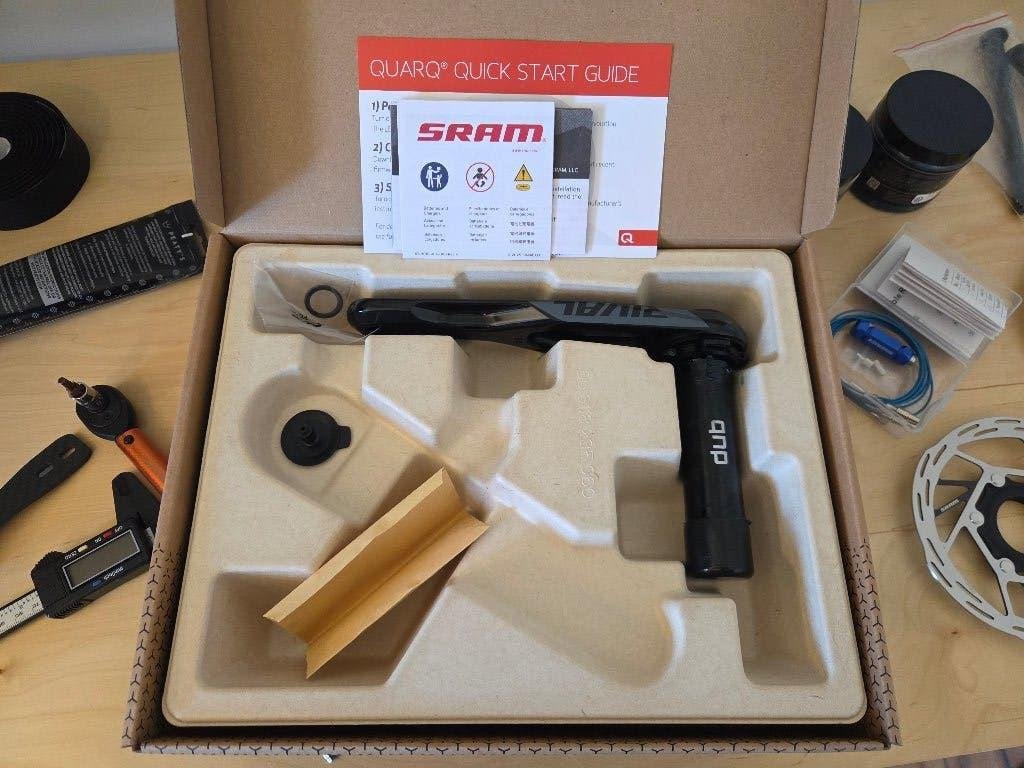 SRAM Rival E1 DUB Powermeter Crankarm Links - 172,5 mm, Ophalen, Nieuw, Crankstel of Pedalen, SRAM