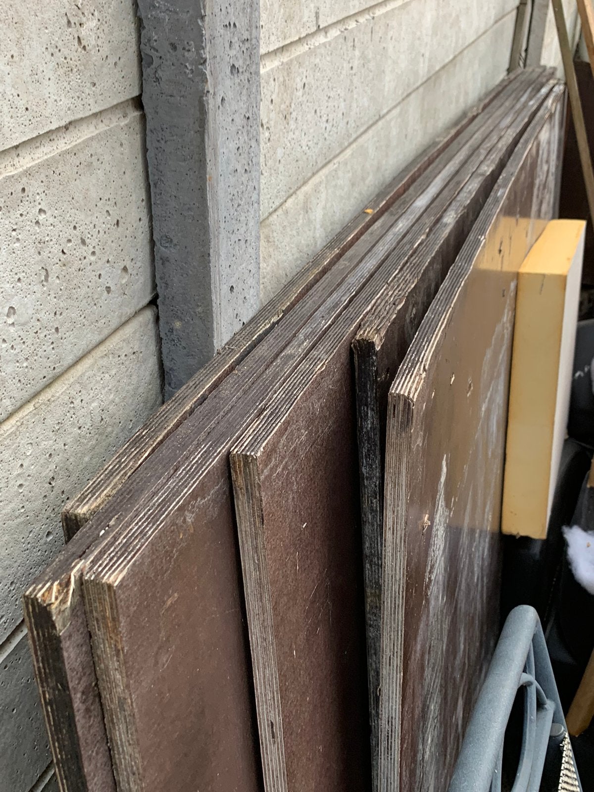Betonplex platen, Enlèvement, Comme neuf