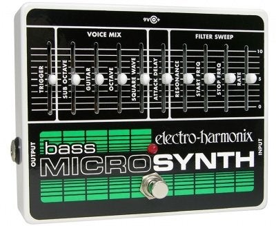 Electro Harmonix Microsynth bas, Musique & Instruments, Instruments à corde | Guitares | Basses, Enlèvement, Comme neuf, Électrique