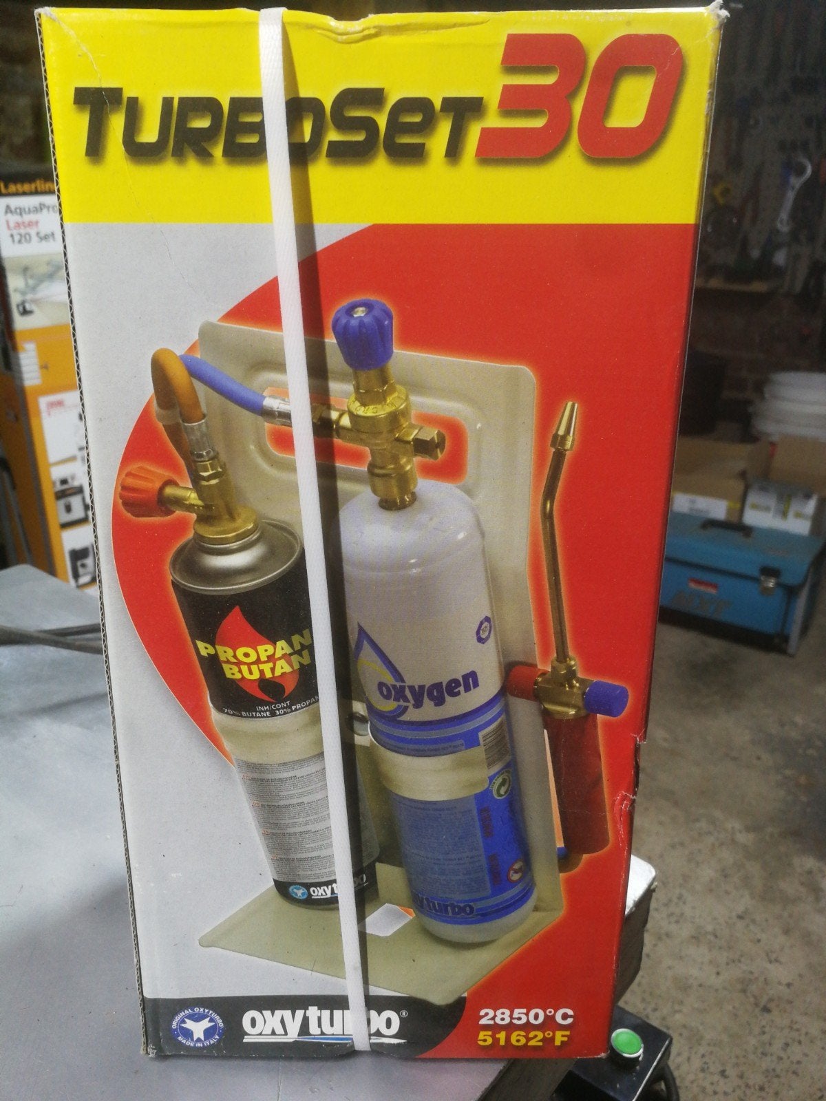 Turbo las setje, Ophalen