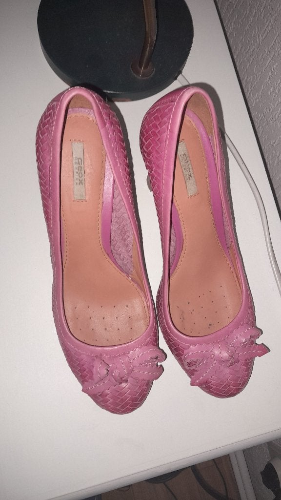 2 paires de chaussures geox 36,5, Geox, Enlèvement ou Envoi, Chaussures à haut talons, Comme neuf