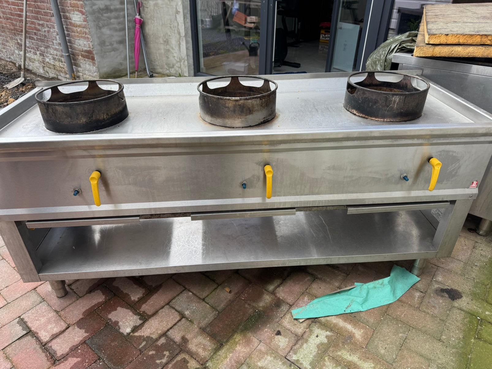Woktafel c4L, Ophalen, Gebruikt, Fornuis, Frituur en Grillen