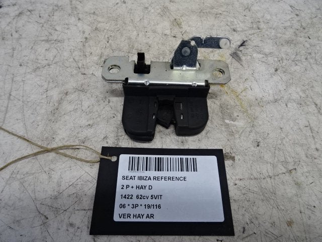 SERRURE COFFRE Seat Ibiza III (6L1) (01-2002/11-2009), Autos : Pièces & Accessoires, Utilisé, Seat, Haillon arrière