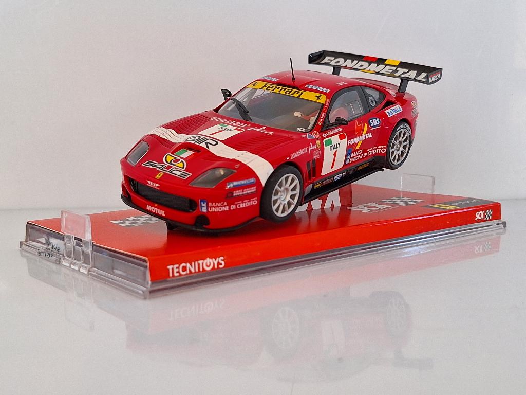Scx Ferrari 550 GTS Maranello 61800, Enfants & Bébés, Jouets | Circuits, Neuf, Circuit, Électrique, Autres marques, Enlèvement ou Envoi