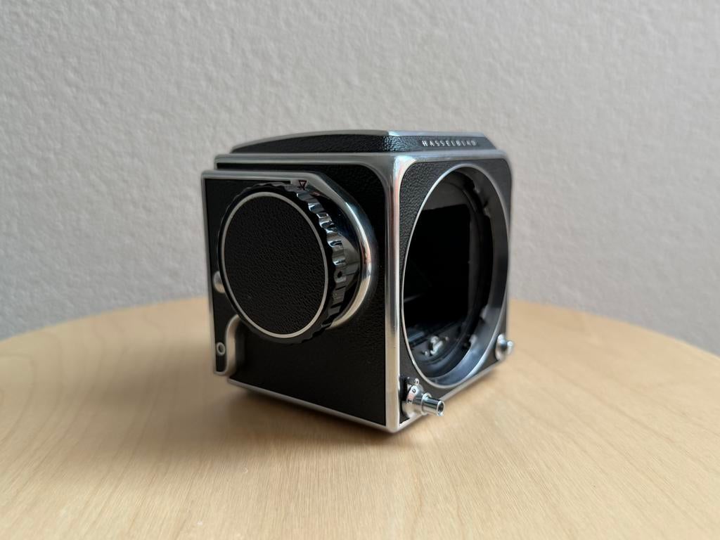 Hasselblad 500C Medium Format Camera Body + Matglas 500 C, Audio, Tv en Foto, Ophalen of Verzenden, Gebruikt