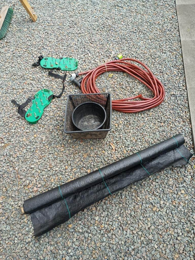 Tuinaccessoires, Ophalen