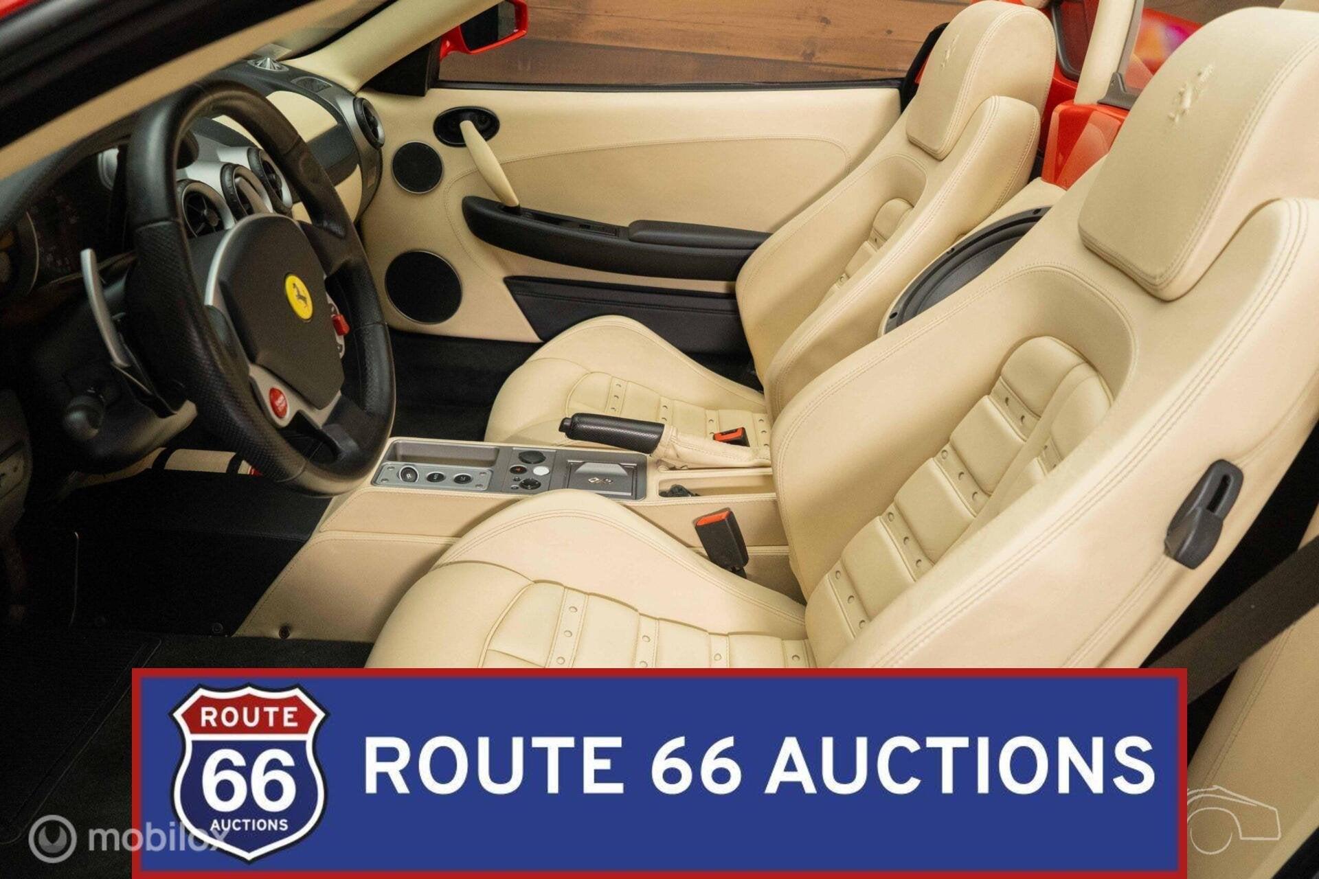 Ferrari F430 Spider F1 | 2006 | Route 66 Auctions, Autos, Ferrari, Achat, Entreprise, Boîte manuelle, Autre carrosserie