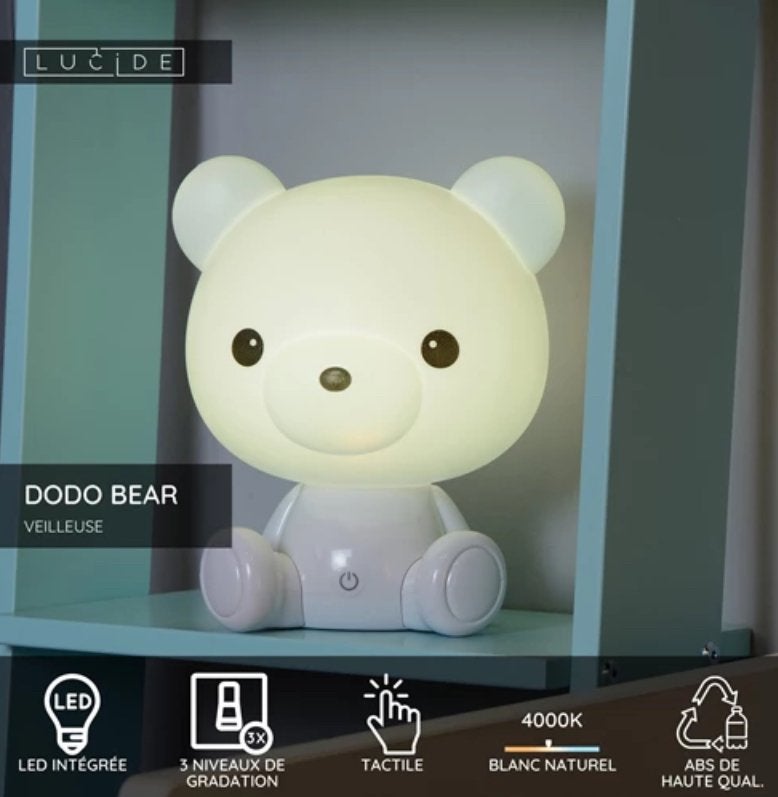 Lucide Bear nachtlampje, Ophalen, Zo goed als nieuw, Lucide