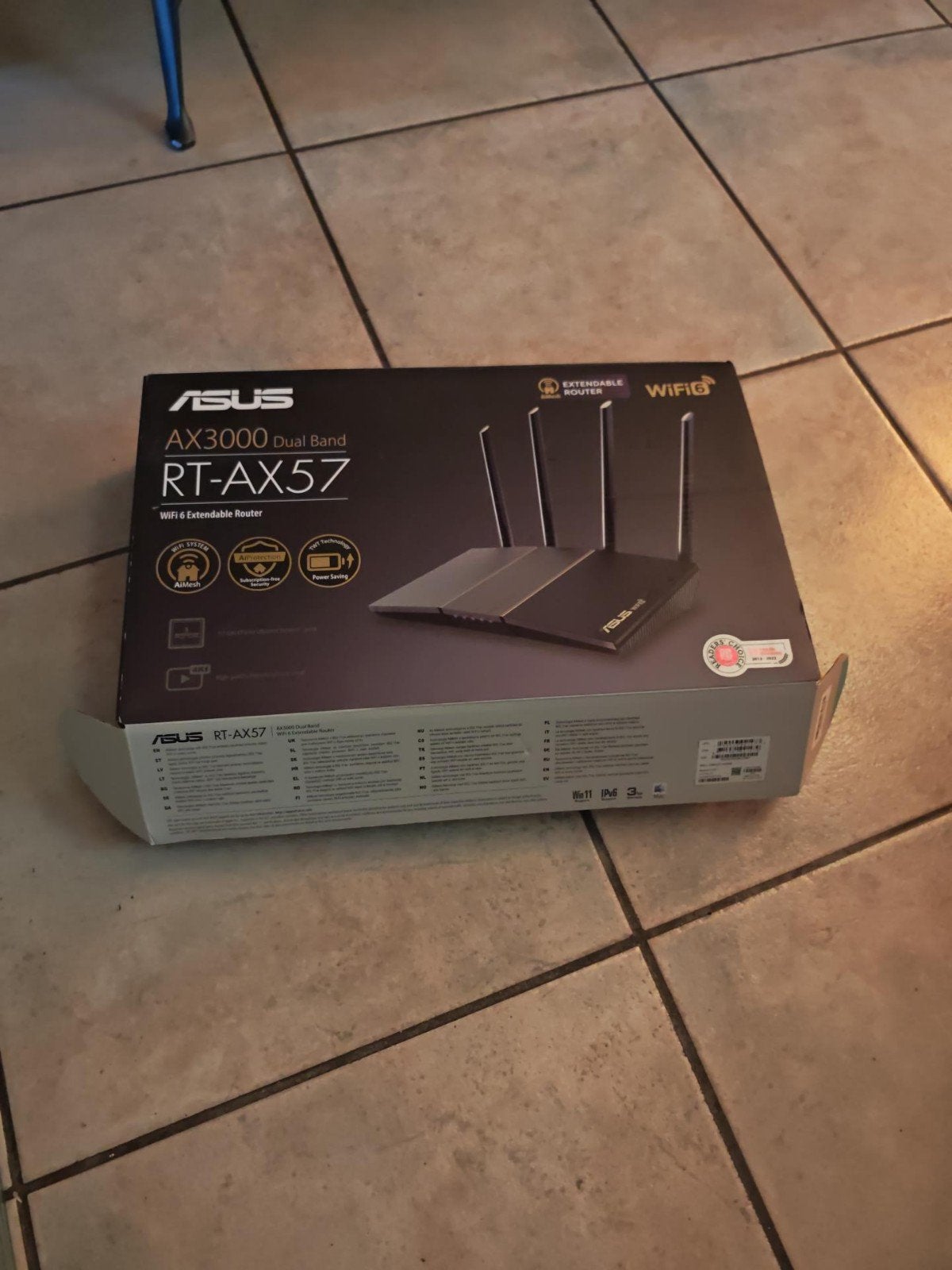 ASUS RT-AX57 AX3000 – Wi-Fi 6 – État impeccable
 Prix :, Envoi, Comme neuf, ASUS RT-AX57 AX3000 – Wi-Fi 6