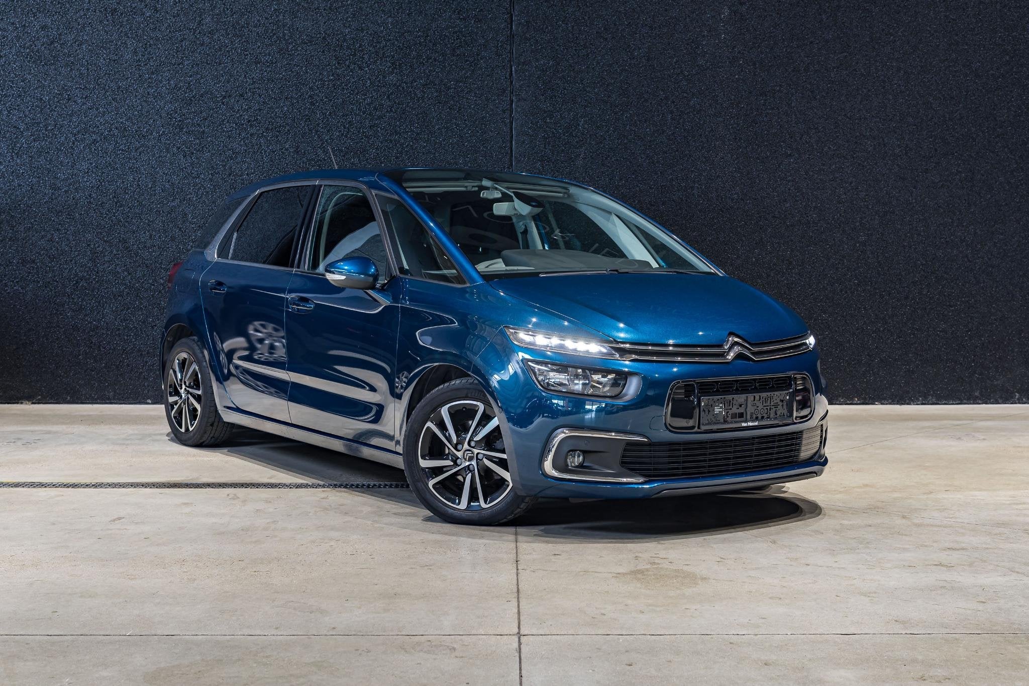 Citroën C4 Spacetourer 1.2 PureTech 130 S&S EAT8 Live, Auto's, 110 g/km, Blauw, 5 zetels, 5 deurs