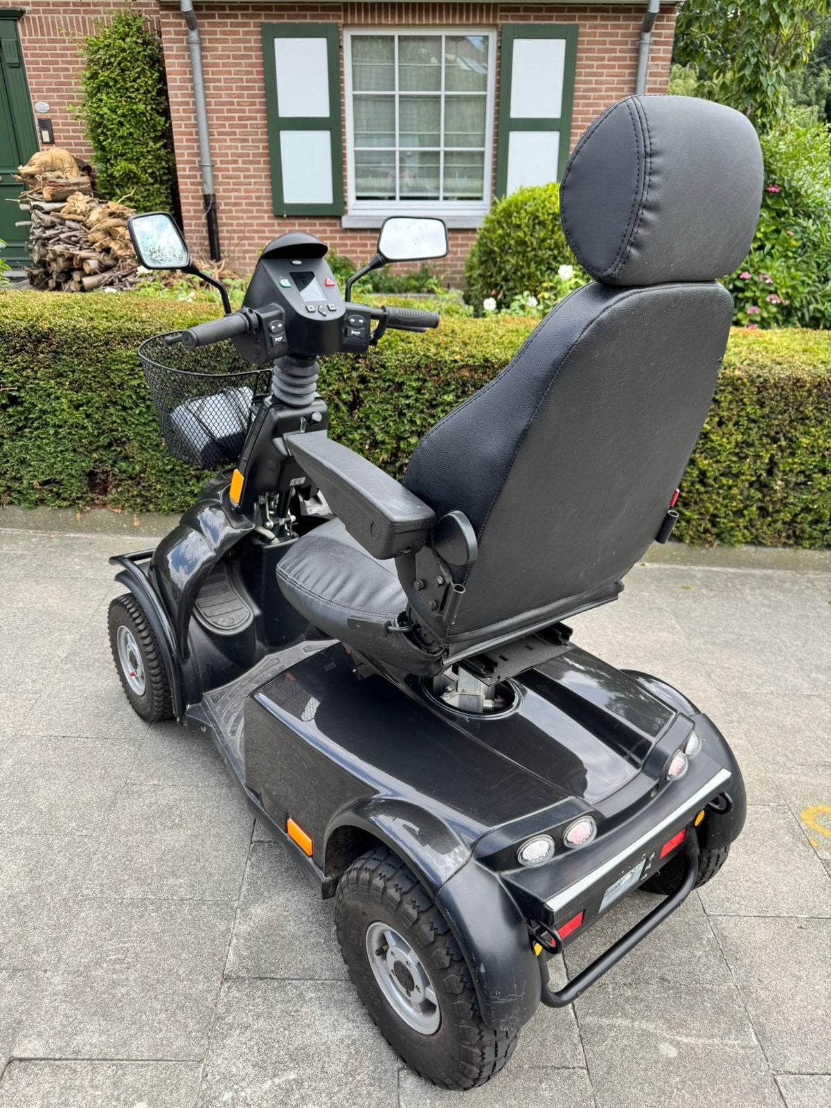 Voiturette électrique Mini crosser Scootmobiel parfait état, Enlèvement ou Envoi, Pliant, Comme neuf, Fauteuil roulant électrique