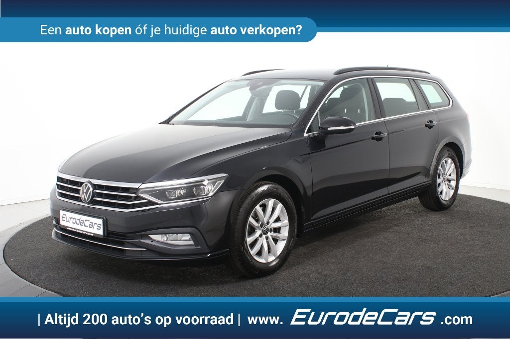 Volkswagen Passat Variant 1.5 TSi Style, Entreprise, Boîte manuelle, Entretenue par le concessionnaire, Noir