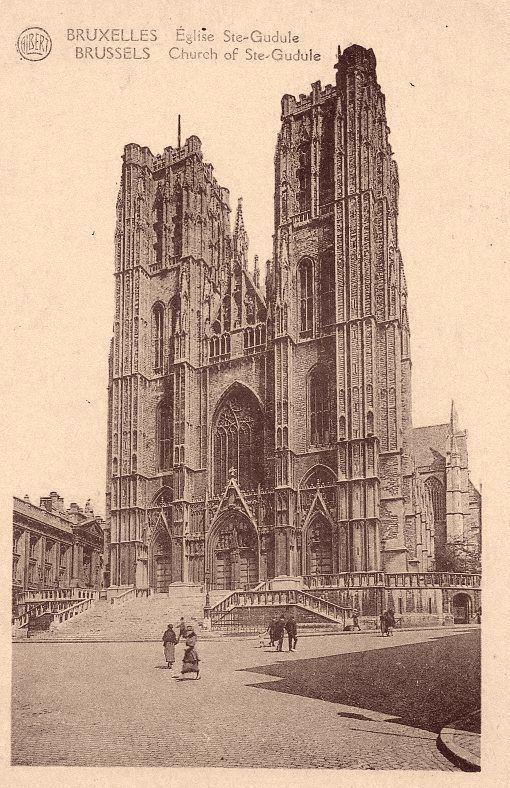 5 cartes postales de Bruxelles, Envoi