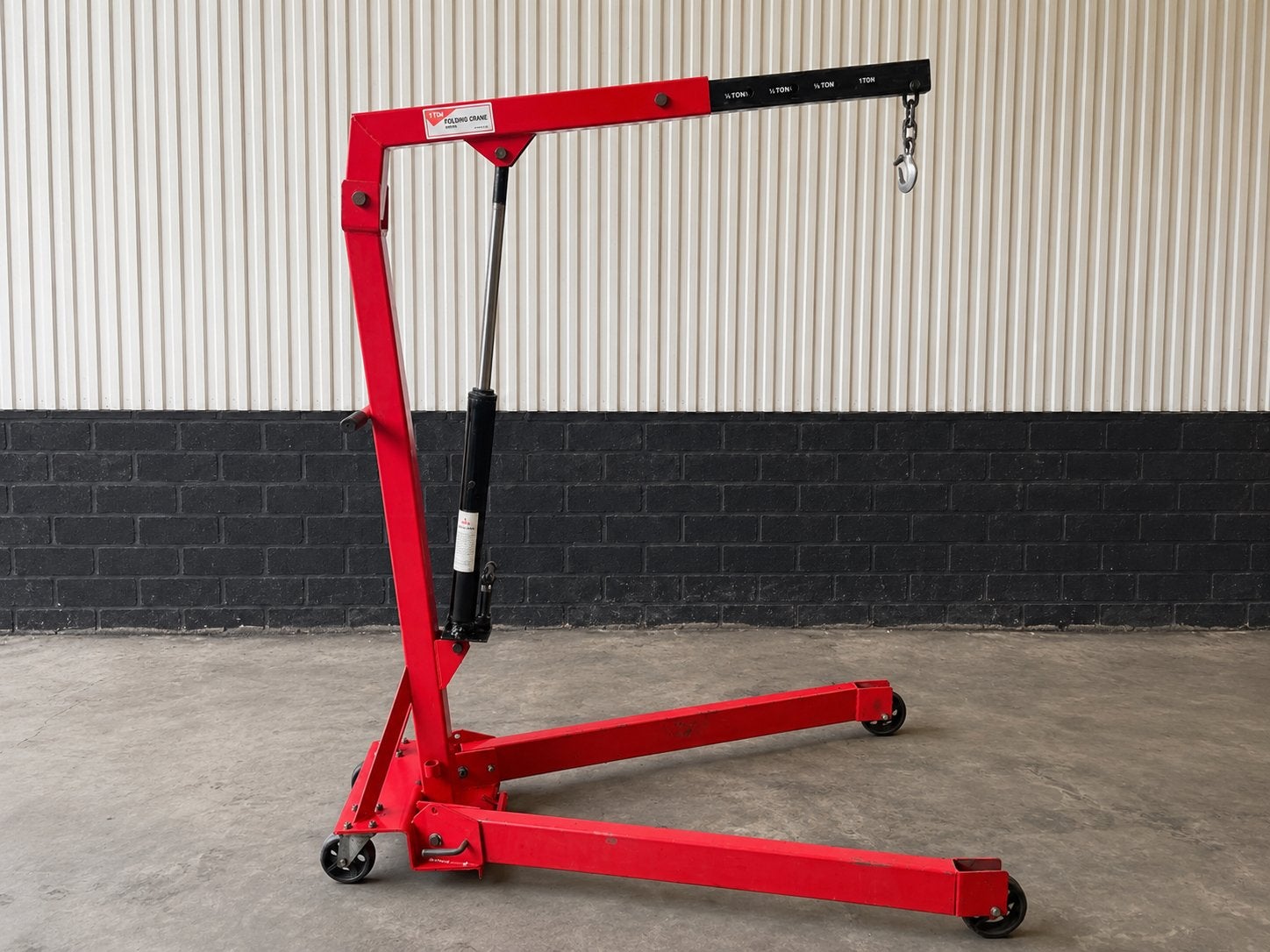 TE HUUR Motortakel/motorlift, Enlèvement, Comme neuf