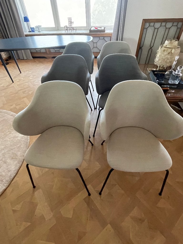 Eetkamerstoelen, Huis en Inrichting, Stoelen, Ophalen, Overige kleuren, Zo goed als nieuw, Vijf, Zes of meer stoelen
