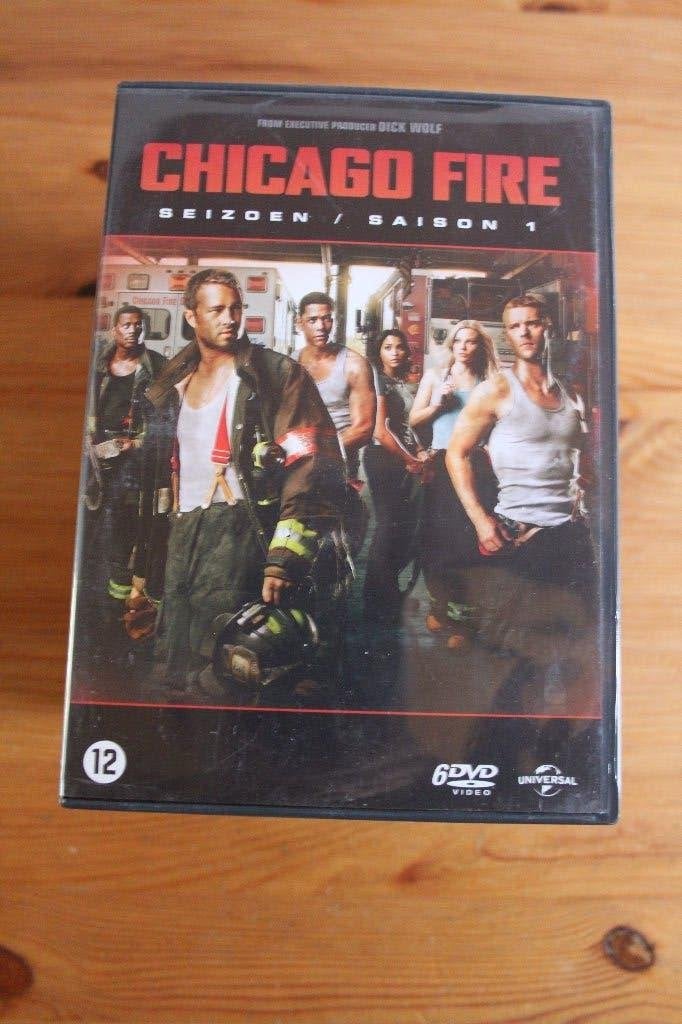 Chicago fire  seiz. 1-2-3-4-5-6-7-8-9    aktie-drama-serie!, Enlèvement ou Envoi, Drame, Comme neuf, Saison 1
