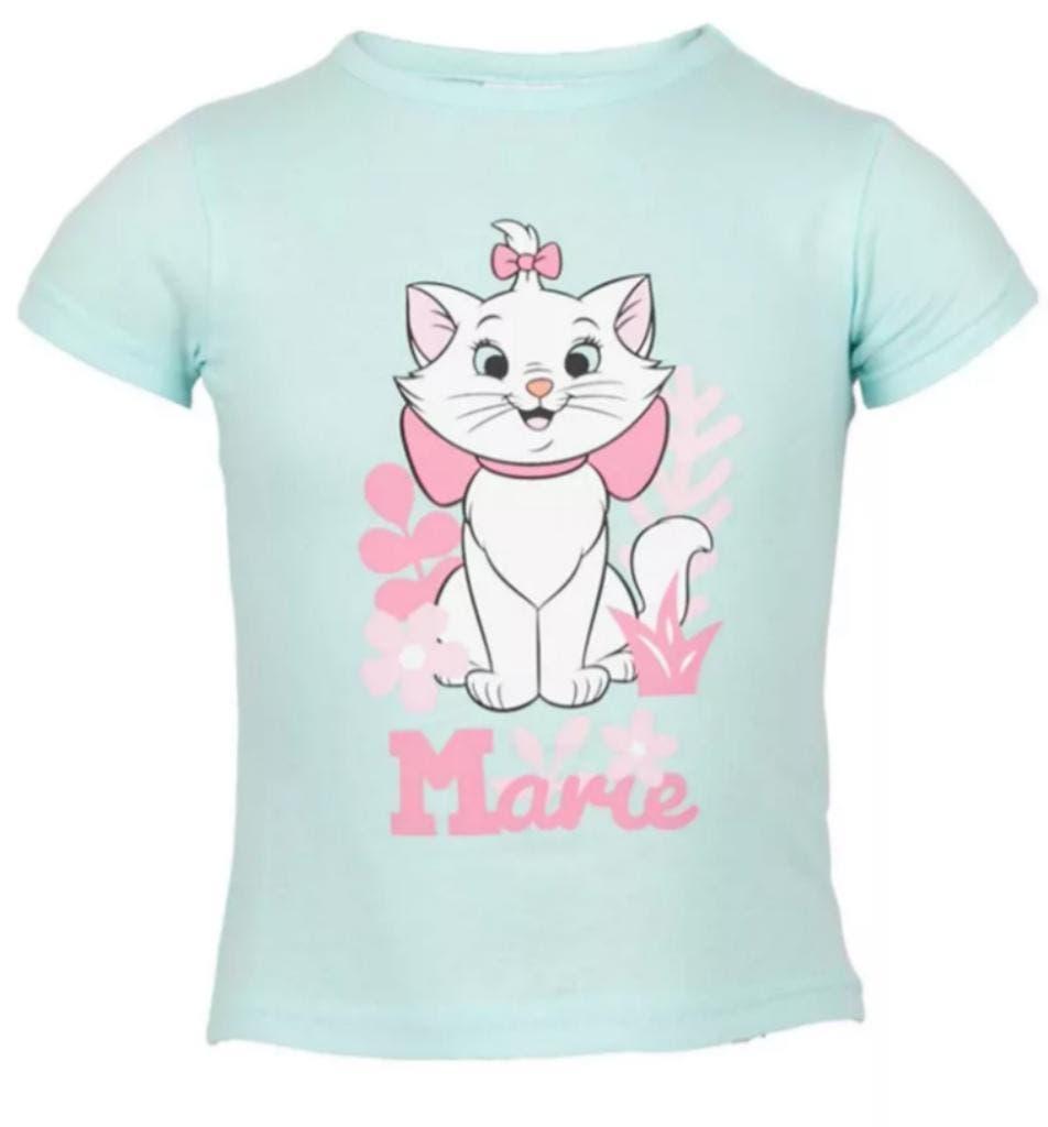 Marie Cat T-shirt mint - maat 92 - 98/104 - 110/116 - Disney, Enfants & Bébés, Vêtements enfant | Taille 92, Enlèvement ou Envoi