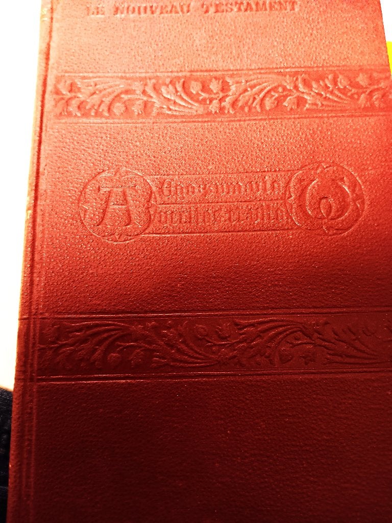 LE NOUVEAU TESTAMENT  ABBE AUG. CRAMPON, Ophalen