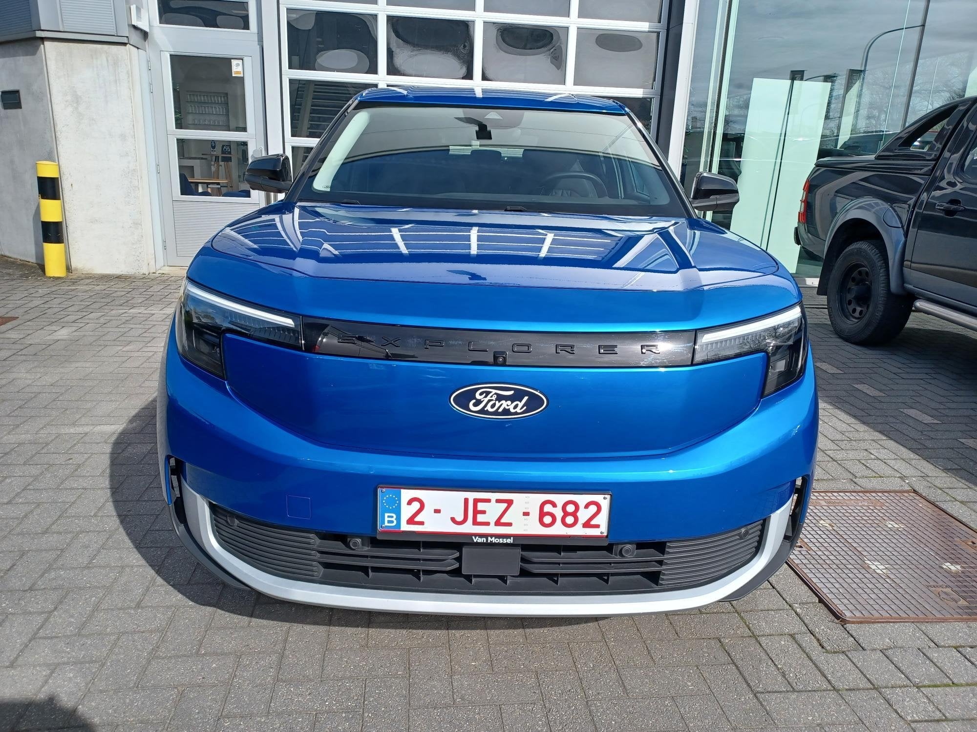 Ford Explorer Premium AWD 340pk - Driver Assist Rijbereik 53, Auto's, Automaat, Automatische klimaatregeling, Blauw, 5 zetels