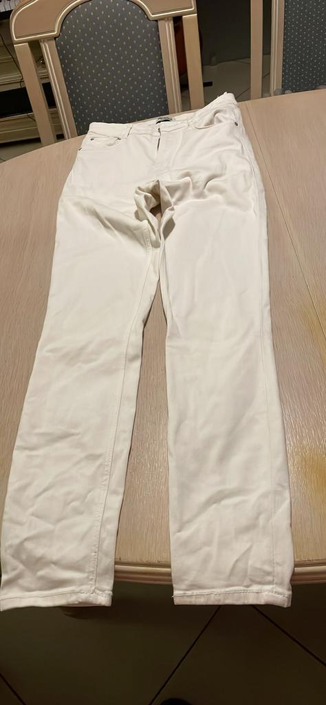 Witte broek, Kleding | Dames, Ophalen of Verzenden, Zo goed als nieuw, Maat 38/40 (M), Wit
