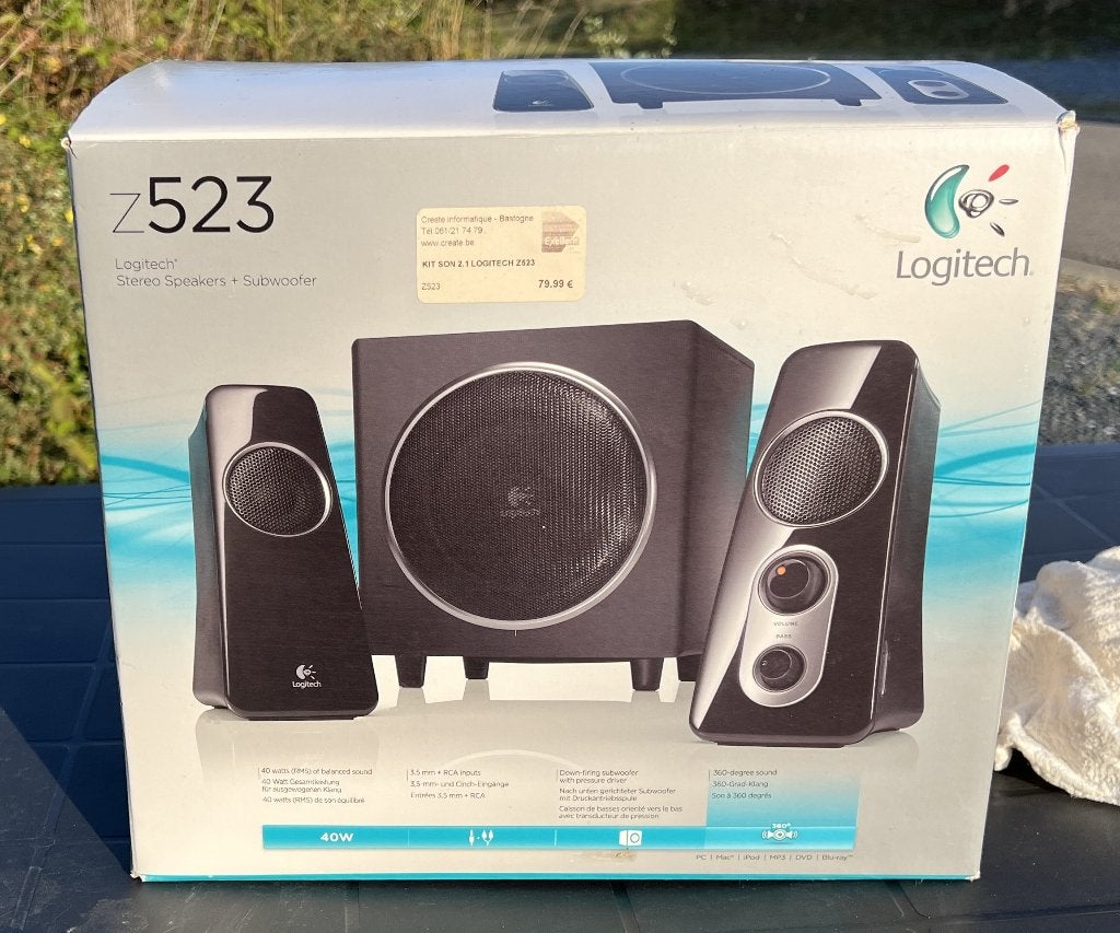 kit son Logitec 2.1, Neuf, Moins de 60 watts, Logitech, Enlèvement