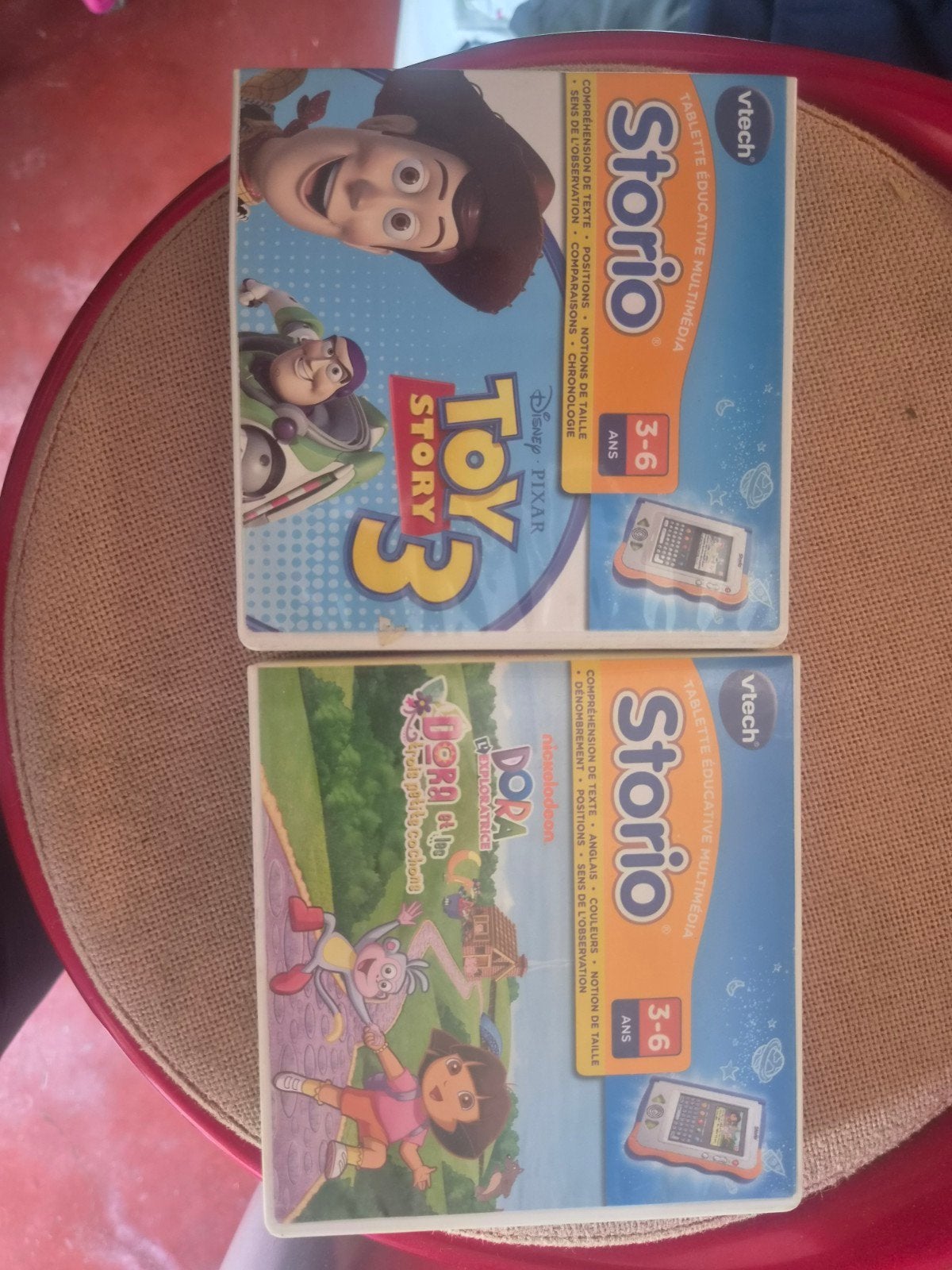2 Storio-spellen, Ophalen, Zo goed als nieuw, Educatief, Tot 2 jaar